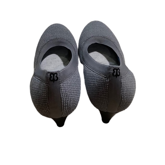 Betabrand Grey Late to the Gate Comfort Heels - Picture 4 of 7